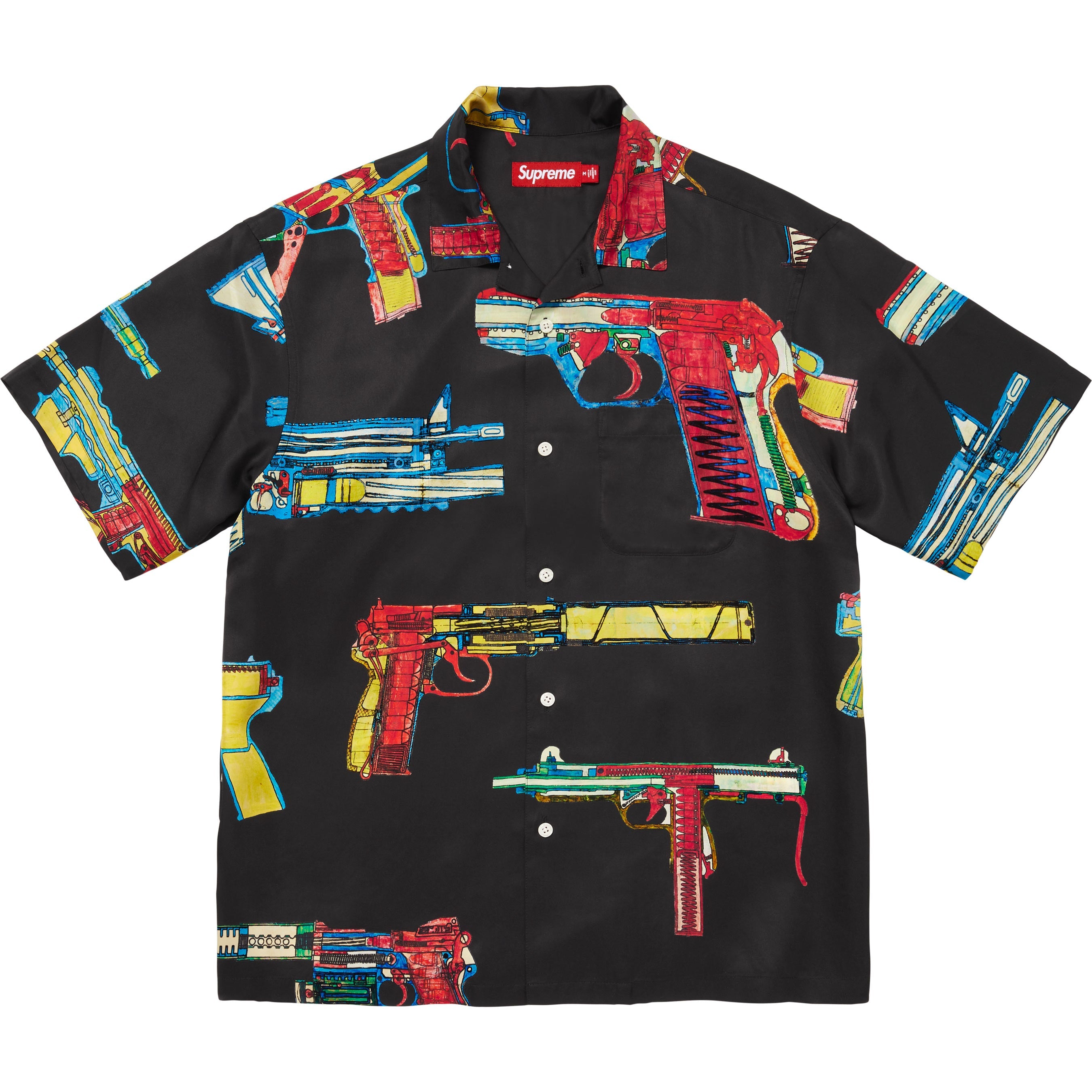 Guns Silk S/S Shirt view 3
